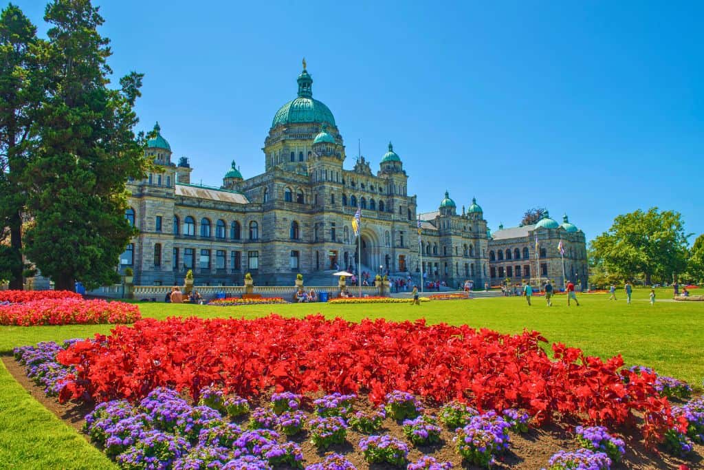 The Parliament building in Victoria, BC, Canada. Photo by Victor Yee via Canva.