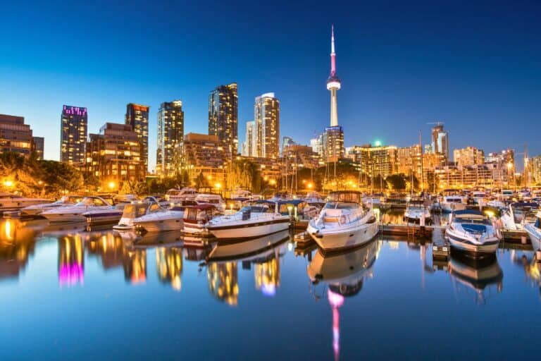 Toronto waterfront, Toronto, Ontario, Canada. Photo by Pgiam via Canva.com.
