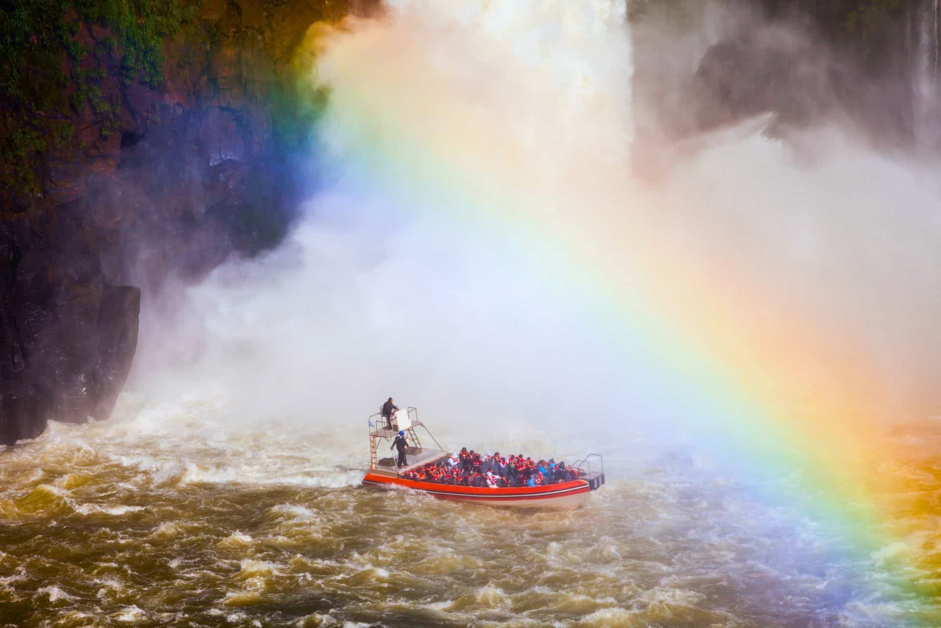 Macuco Safari boat ride at Iguazu Falls
